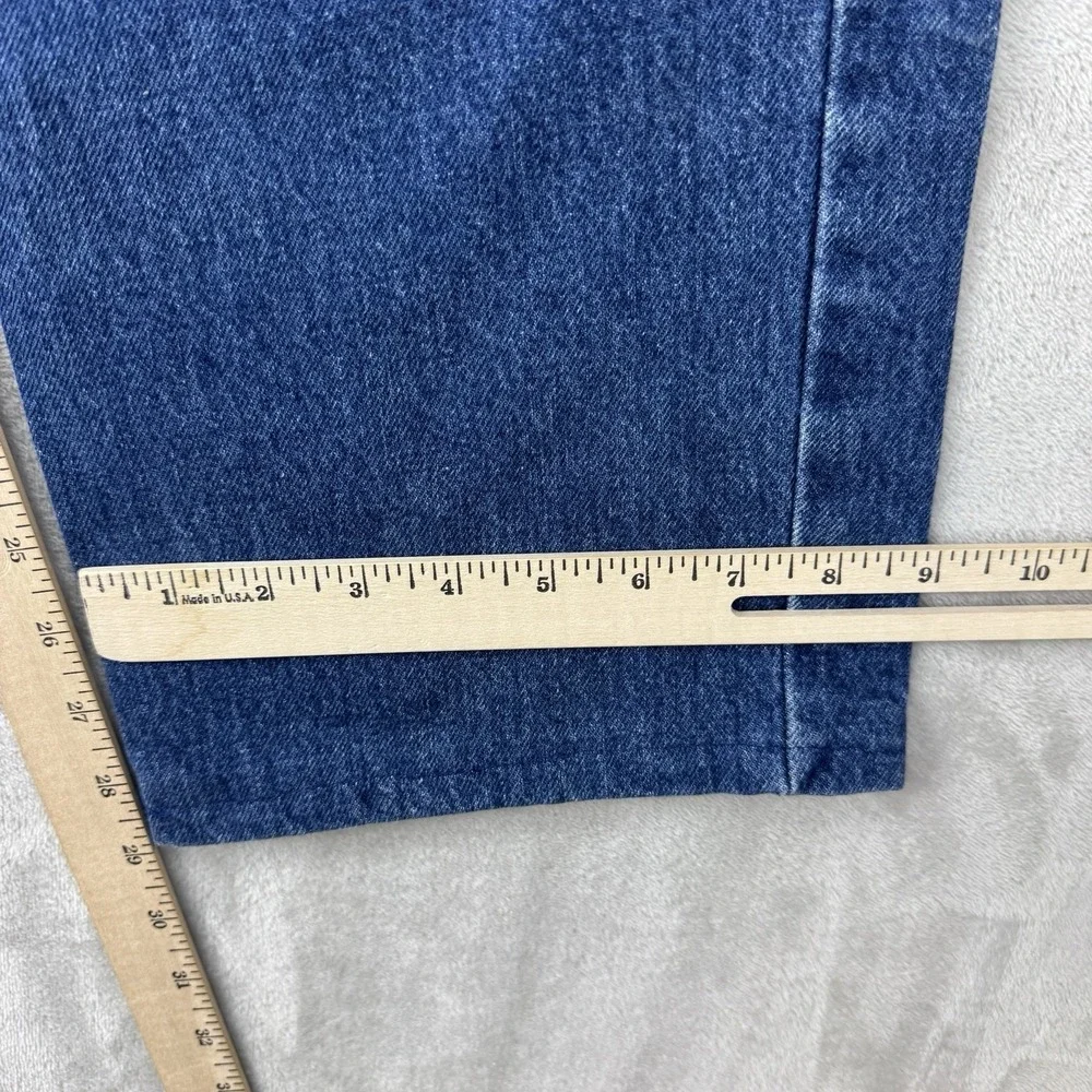 Vintage 1998 Levi's 607 Orange‎ Tab Jeans Mens 34x29 Japan Market Straight Leg